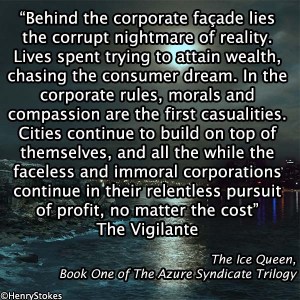 Introducing the character of The Vigilante