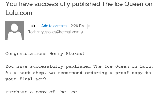 PUBLISHED!